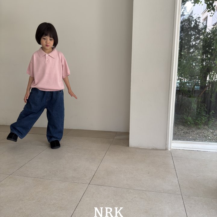 Nrk - Korean Children Fashion - #littlefashionista - Plain Denim Pants - 5
