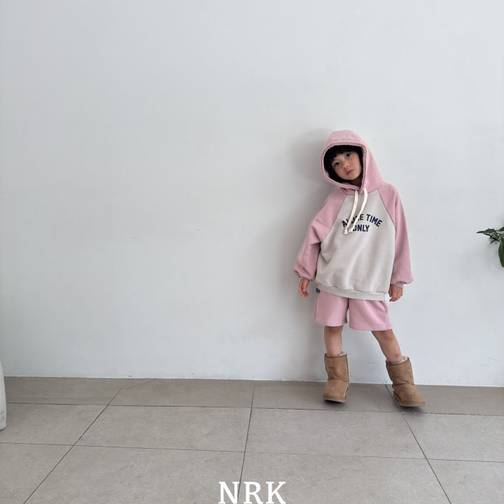 Nrk - Korean Children Fashion - #magicofchildhood - Hoodie Shorts Set - 10