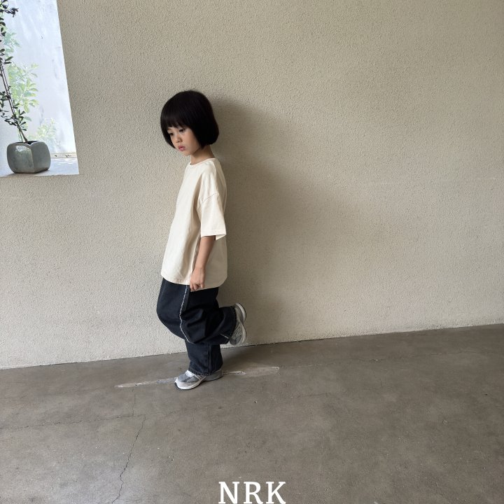 Nrk - Korean Children Fashion - #magicofchildhood - Solid Split Hem Tee - 9