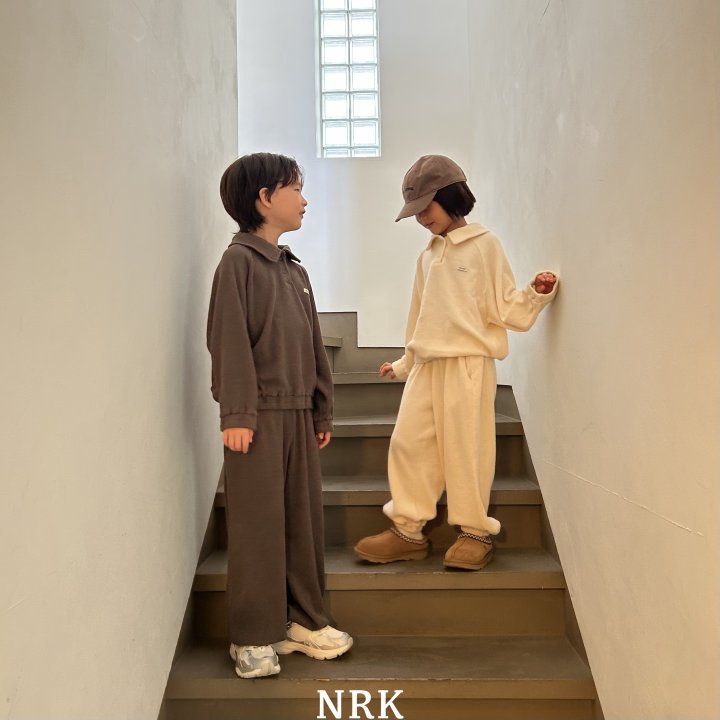 Nrk - Korean Children Fashion - #magicofchildhood - Waffle Jogger Pants