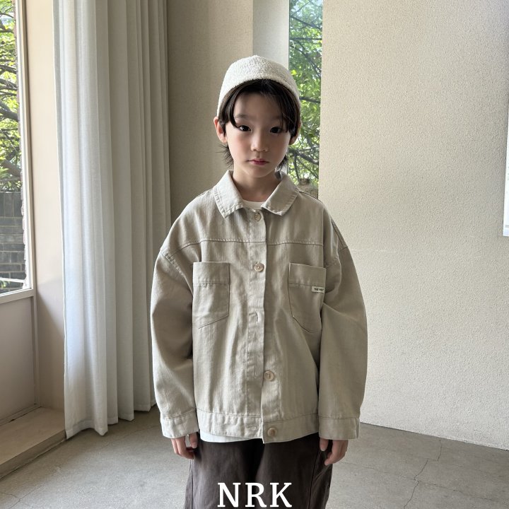 Nrk - Korean Children Fashion - #minifashionista - Black Denim Jacket - 5