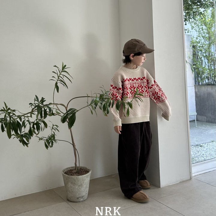 Nrk - Korean Children Fashion - #minifashionista - Heart Knit - 3