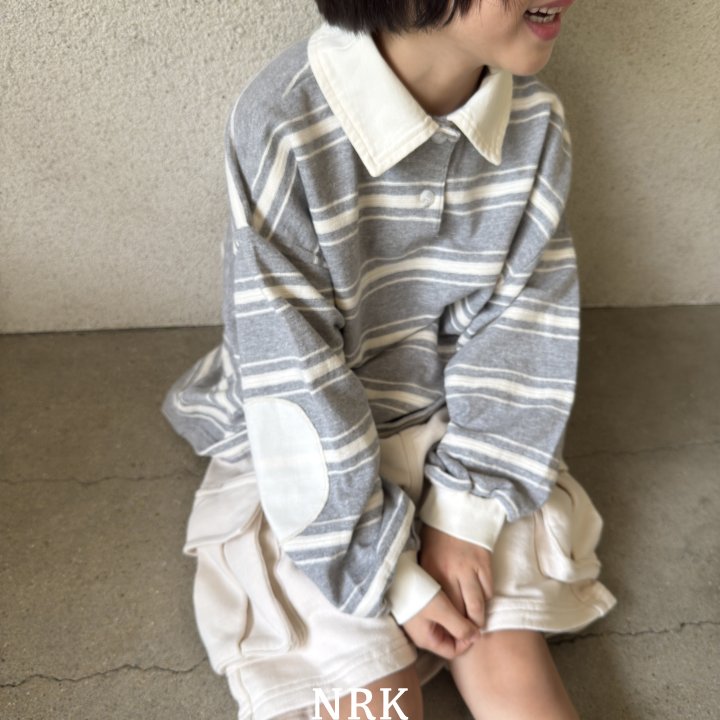 Nrk - Korean Children Fashion - #minifashionista - Bread Collar Tee - 8