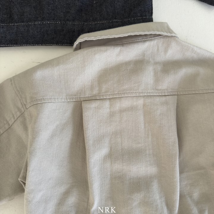 Nrk - Korean Children Fashion - #stylishchildhood - Black Denim Jacket - 9