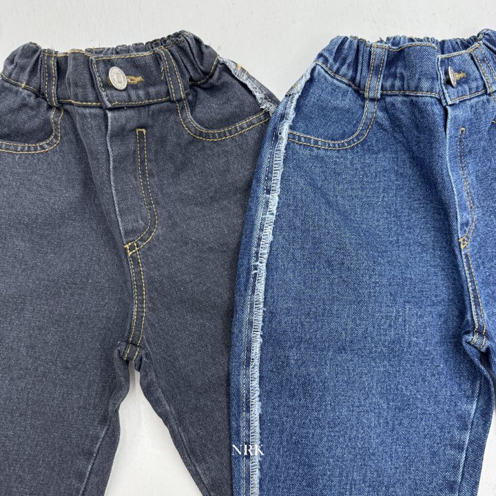Nrk - Korean Children Fashion - #stylishchildhood - Brushed Denim Pants - 12