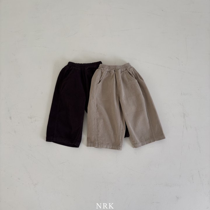 Nrk - Korean Children Fashion - #stylishchildhood - Corduroy Pleated Pants - 10