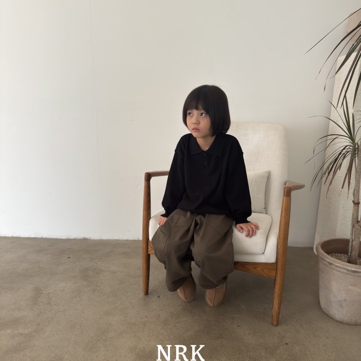 Nrk - Korean Children Fashion - #toddlerclothing - Cotton Long Sleeve Collar Knit - 2