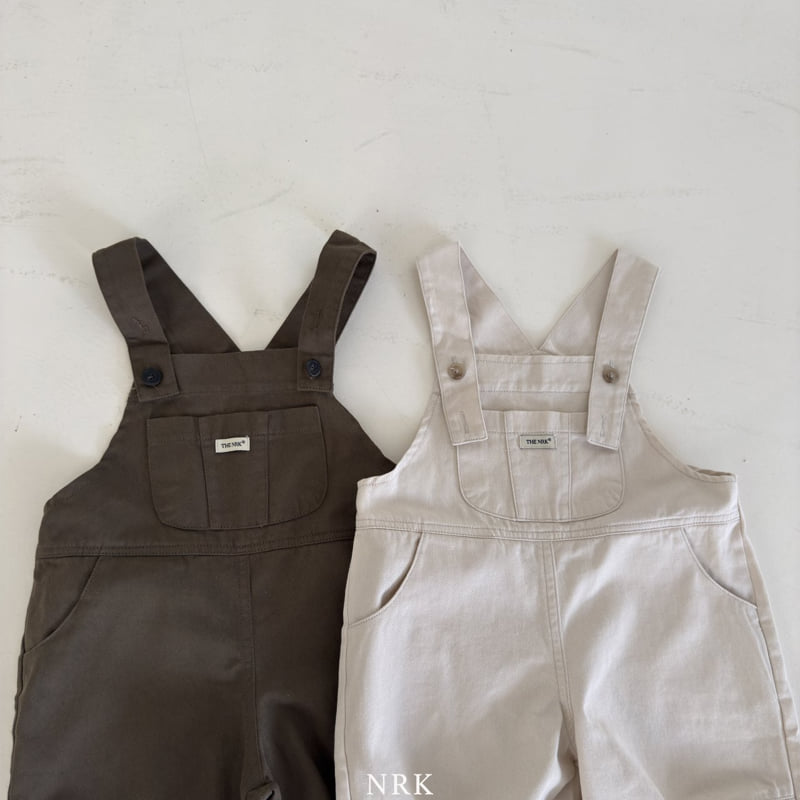 Nrk - Korean Children Fashion - #toddlerclothing - Vintage Twill Overalls - 12