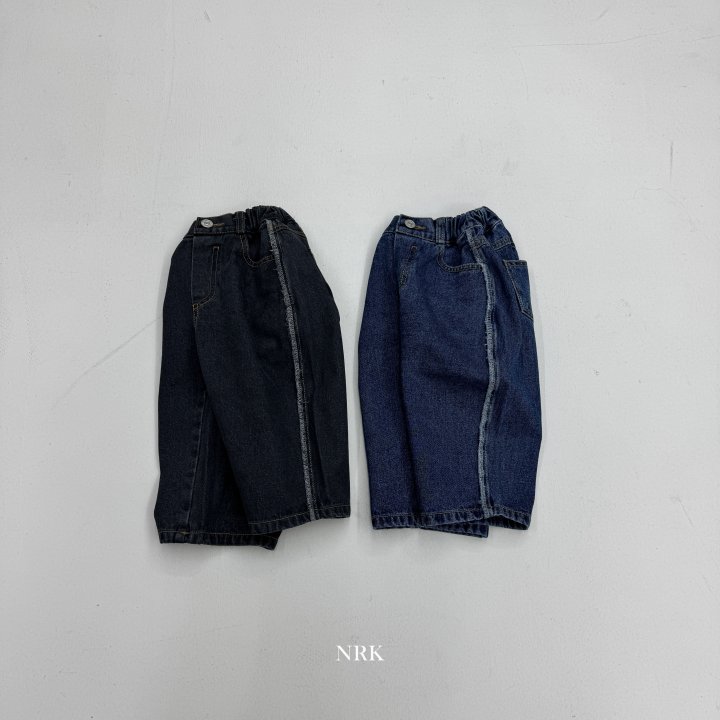 Nrk - Korean Children Fashion - #toddlerclothing - Brushed Denim Pants - 11
