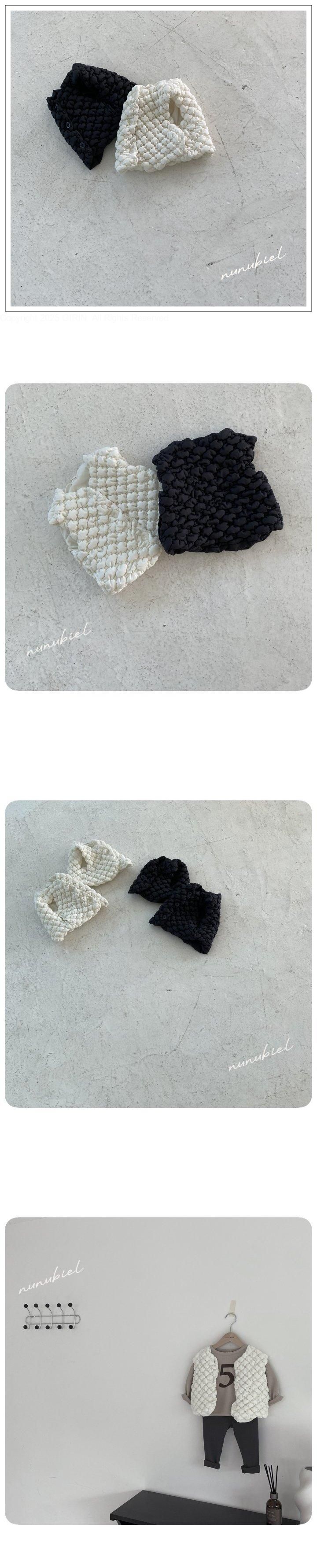 Nunubiel - Korean Baby Fashion - #babyboutique - Popcorn Vest - 2