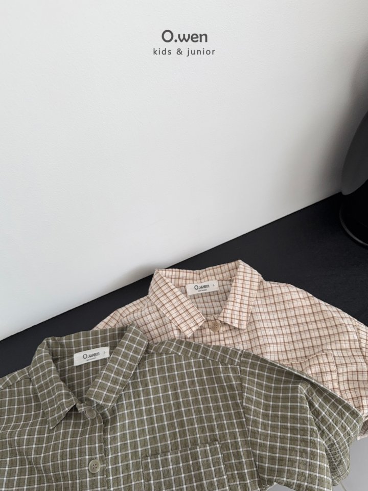 O Wen - Korean Children Fashion - #Kfashion4kids - Autumn Check Shirt - 12