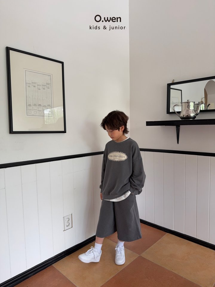 O Wen - Korean Children Fashion - #Kfashion4kids - Wisconsin Sweatshirt - 9