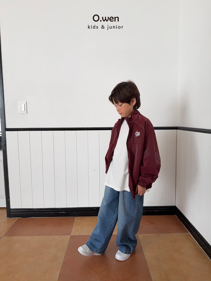 O Wen - Korean Children Fashion - #Kfashion4kids - Curved Denim Pants - 10