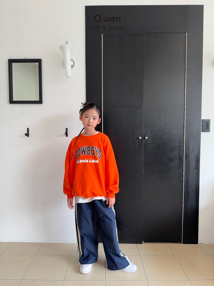 O Wen - Korean Children Fashion - #Kfashion4kids - Cowboy Sweatshirt - 9