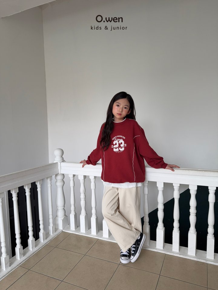 O Wen - Korean Children Fashion - #Kfashion4kids - Stripe Line Sweatshirt - 8