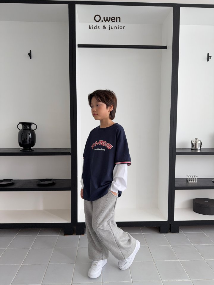 O Wen - Korean Children Fashion - #Kfashion4kids - Wide Panel Jogger Pants - 7