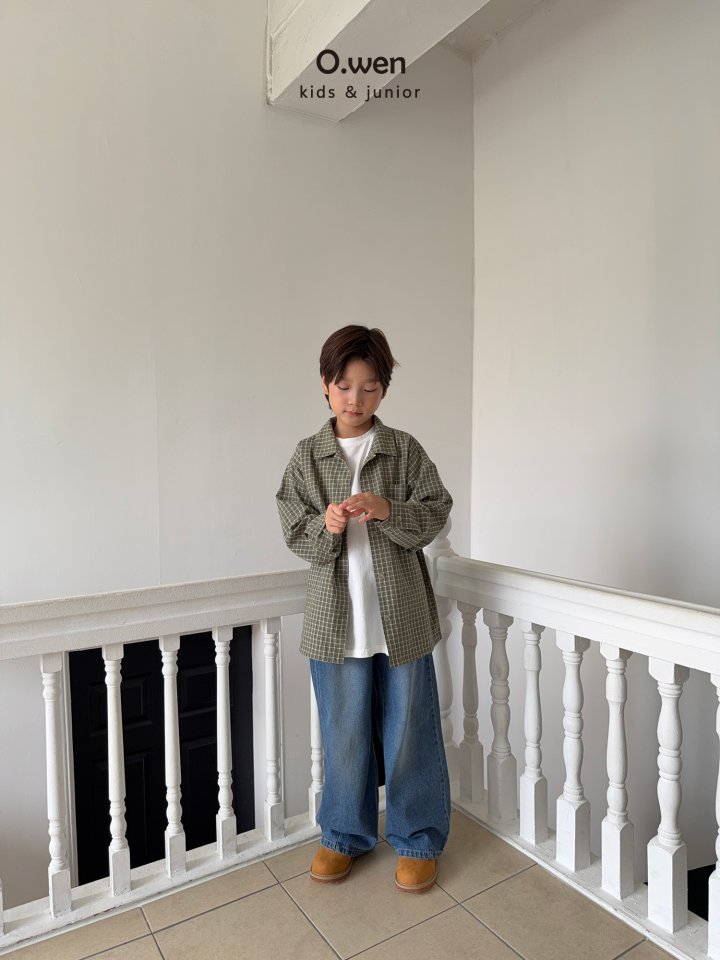 O Wen - Korean Children Fashion - #stylishchildhood - Autumn Check Shirt - 4