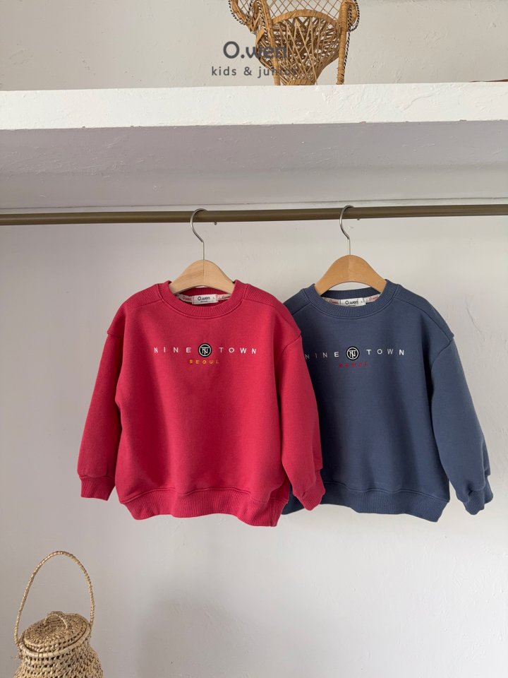 O Wen - Korean Children Fashion - #childofig - Nine Town Sweatshirt