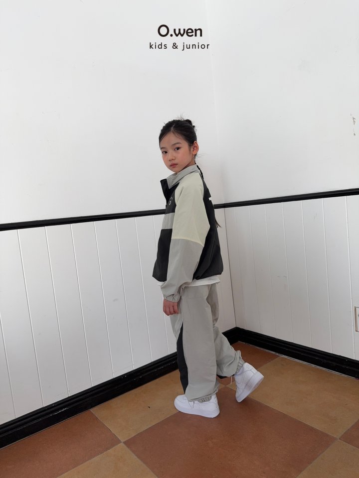 O Wen - Korean Children Fashion - #prettylittlegirls - Color Block Windbreaker Pants - 4