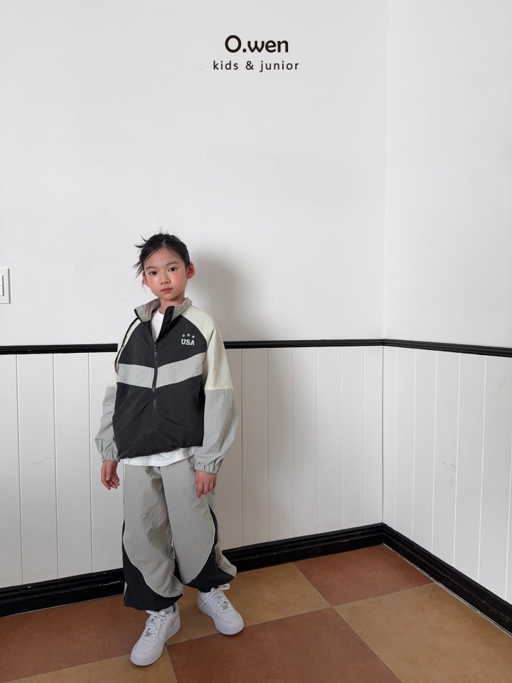 O Wen - Korean Children Fashion - #childofig - Color Block Windbreaker Pants - 5