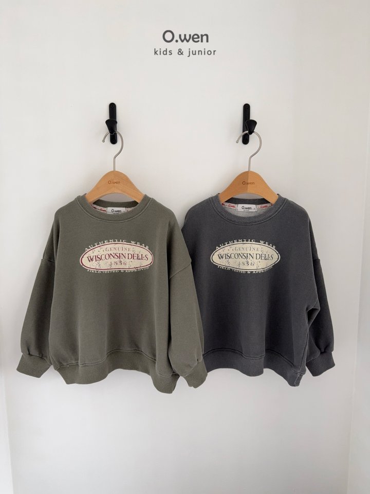 O Wen - Korean Children Fashion - #childofig - Wisconsin Sweatshirt