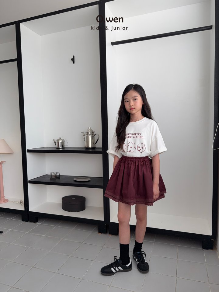 O Wen - Korean Children Fashion - #childofig - Flower Boxy Tee - 11
