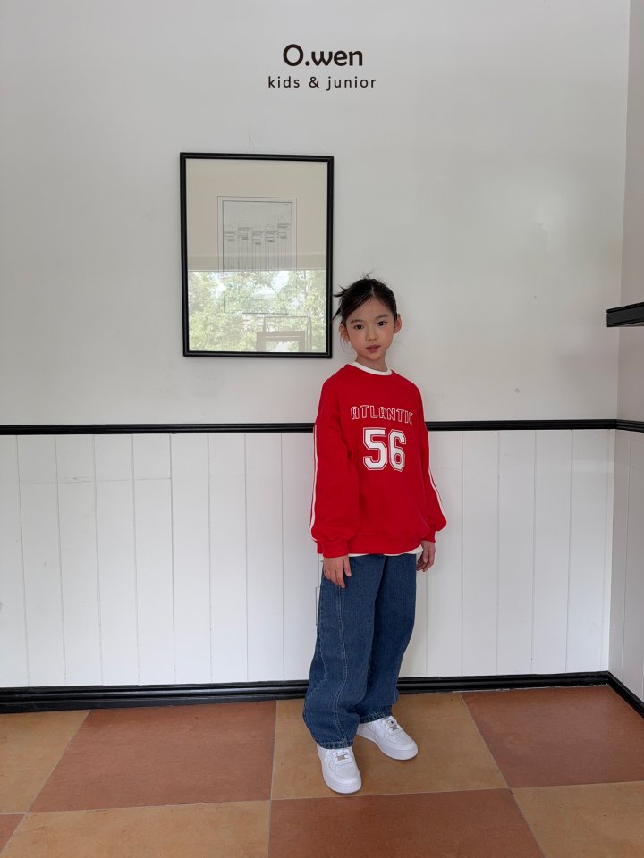 O Wen - Korean Children Fashion - #childrensboutique - Point Slit Denim Pants - 10