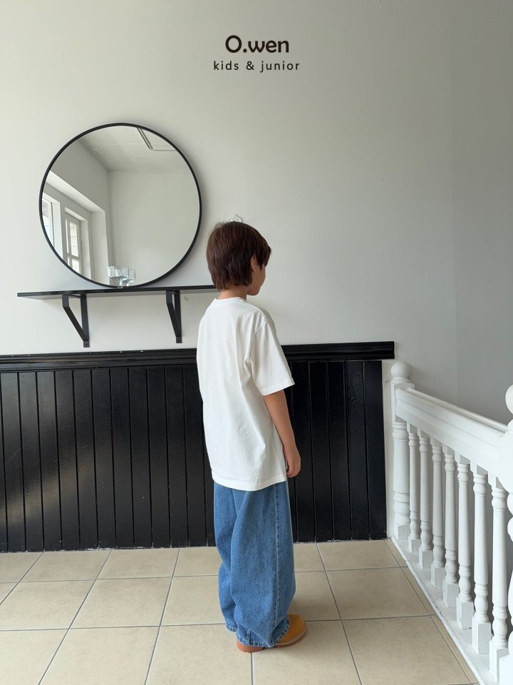 O Wen - Korean Children Fashion - #childrensboutique - Basic Oversized Tee - 9