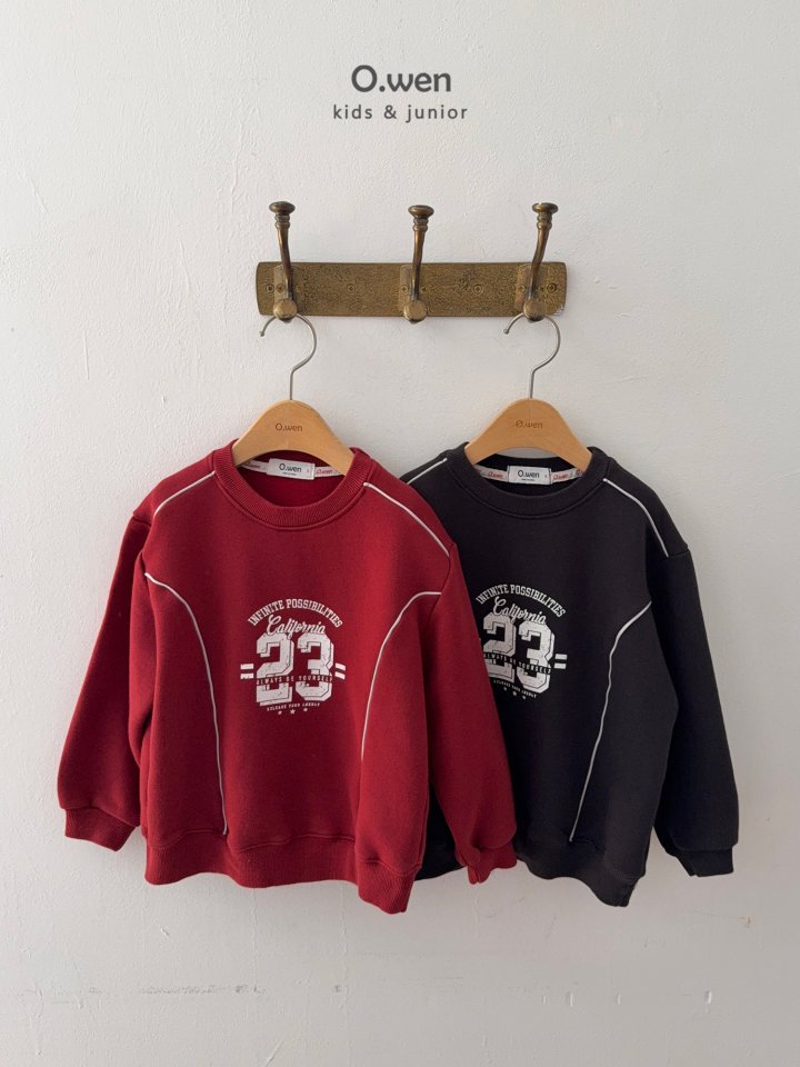 O Wen - Korean Children Fashion - #childrensboutique - Stripe Line Sweatshirt