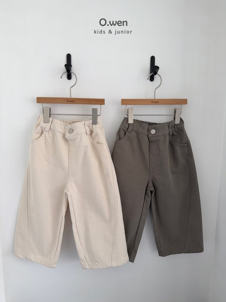 O Wen - Korean Children Fashion - #childrensboutique - Soft Slit Cotton Pants