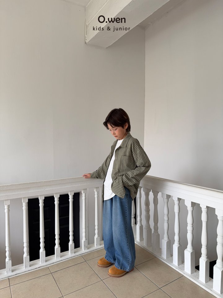 O Wen - Korean Children Fashion - #designkidswear - Autumn Check Shirt - 6