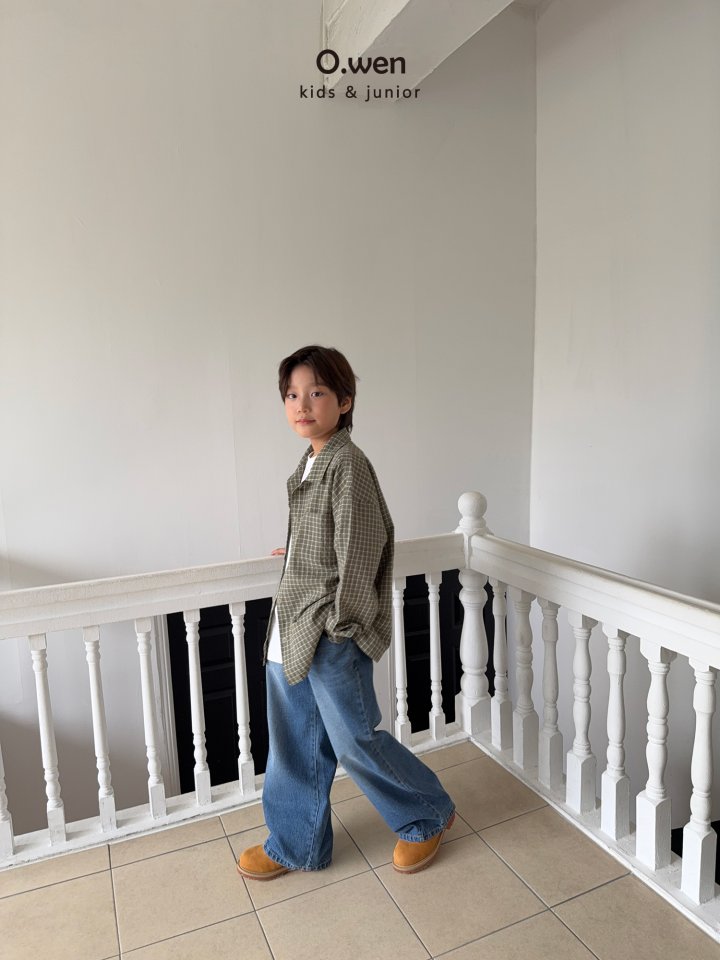 O Wen - Korean Children Fashion - #discoveringself - Autumn Check Shirt - 7