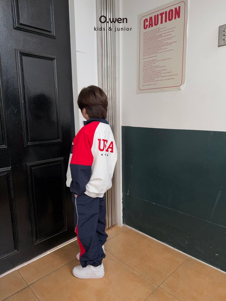 O Wen - Korean Children Fashion - #discoveringself - Color Block Windbreaker Pants - 8