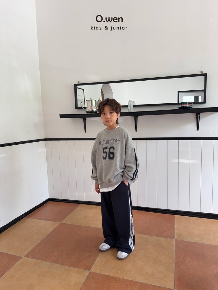 O Wen - Korean Children Fashion - #discoveringself - Atlantic Tape Sweatshirt - 7