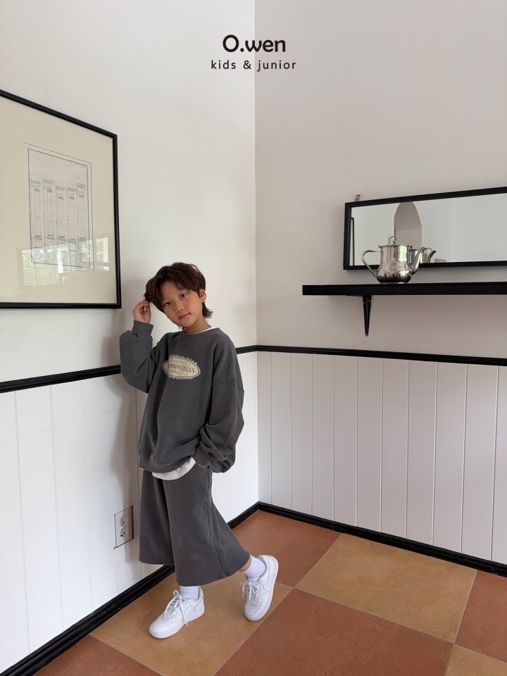 O Wen - Korean Children Fashion - #designkidswear - Wisconsin Sweatshirt - 4