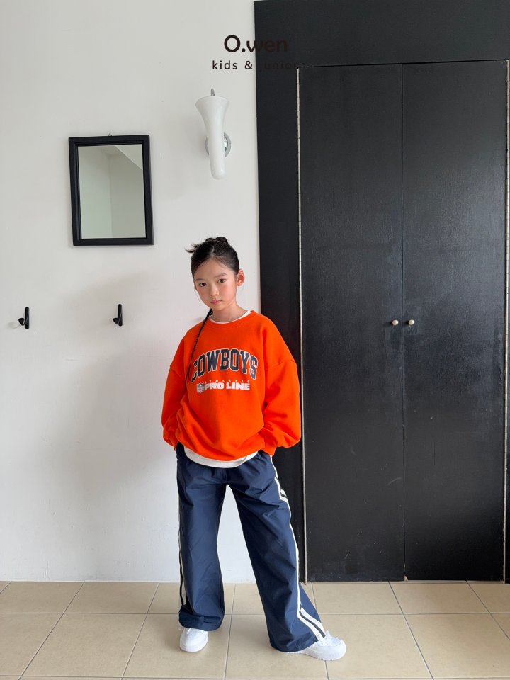 O Wen - Korean Children Fashion - #designkidswear - Cowboy Sweatshirt - 4