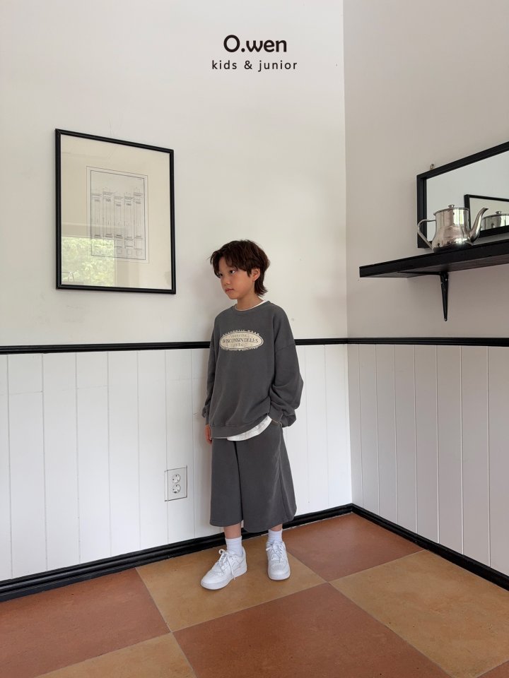 O Wen - Korean Children Fashion - #fashionkids - Wisconsin Sweatshirt - 5