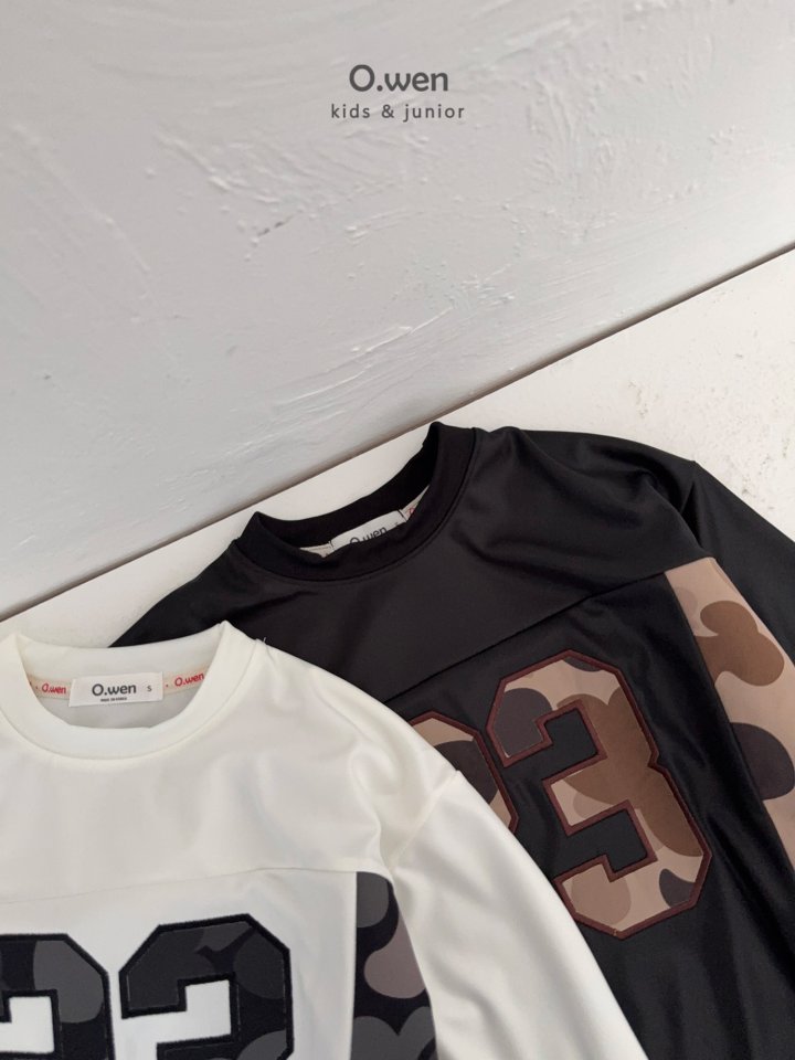 O Wen - Korean Children Fashion - #kidsshorts - Camo Tee - 12