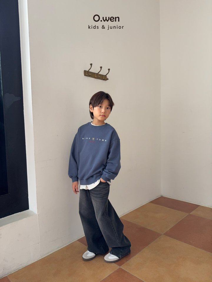 O Wen - Korean Children Fashion - #kidsshorts - Nine Town Sweatshirt - 6
