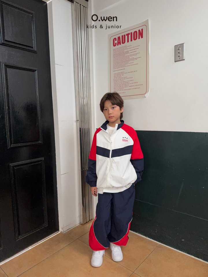 O Wen - Korean Children Fashion - #kidsshorts - Color Block Windbreaker Pants - 10