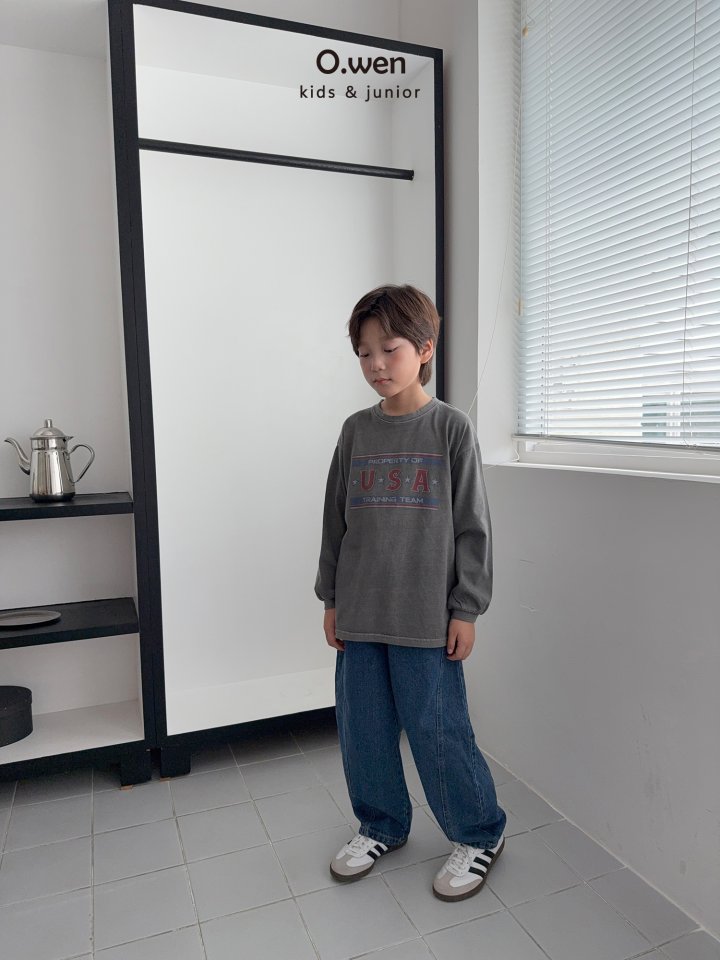 O Wen - Korean Children Fashion - #kidsshorts - USA Pigment Tee - 3