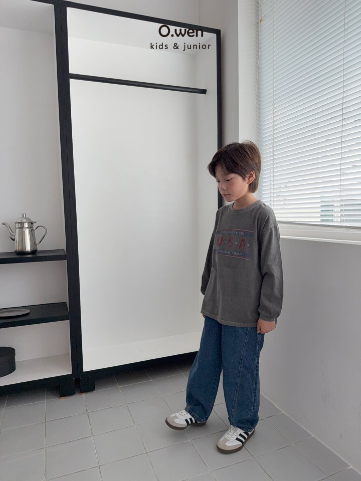 O Wen - Korean Children Fashion - #kidsshorts - USA Pigment Tee - 4