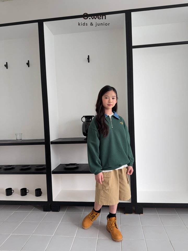 O Wen - Korean Children Fashion - #kidsstore - Pocket Bermuda Pants - 3