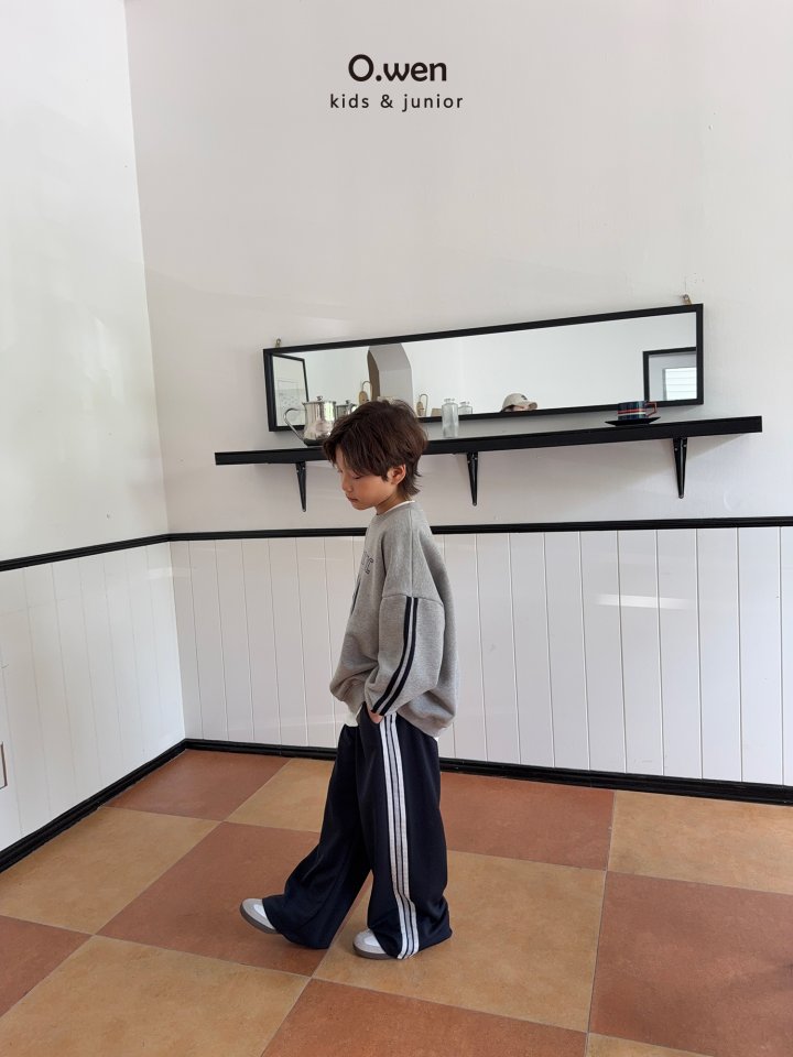 O Wen - Korean Children Fashion - #kidzfashiontrend - Atlantic Tape Sweatshirt - 11