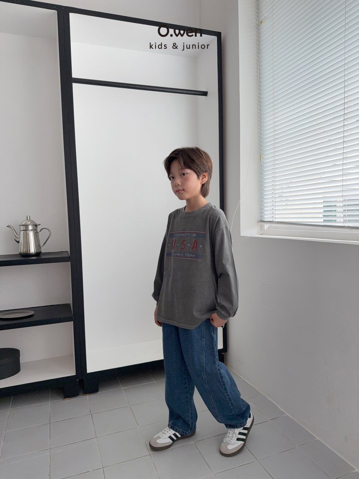 O Wen - Korean Children Fashion - #kidzfashiontrend - USA Pigment Tee - 5