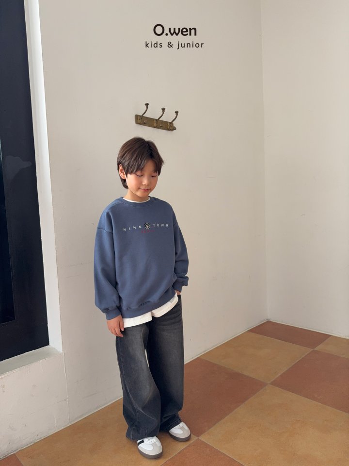 O Wen - Korean Children Fashion - #littlefashionista - Nine Town Sweatshirt - 10
