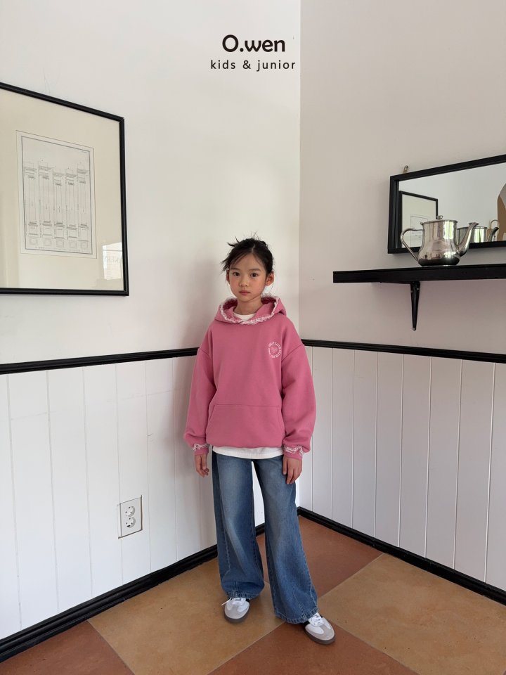 O Wen - Korean Children Fashion - #littlefashionista - Lace Hoodie - 7