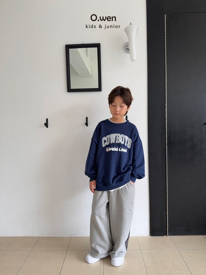 O Wen - Korean Children Fashion - #littlefashionista - Cowboy Sweatshirt - 10