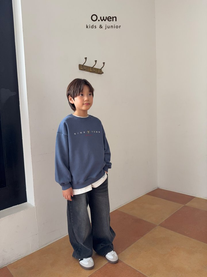 O Wen - Korean Children Fashion - #magicofchildhood - Nine Town Sweatshirt - 11
