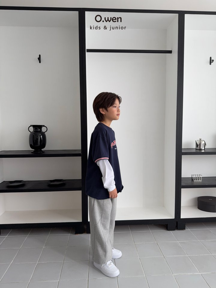 O Wen - Korean Children Fashion - #magicofchildhood - Wide Panel Jogger Pants - 9